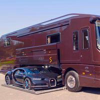 Más que una autocaravana: esta mansión con ruedas cuesta 2 millones y puede llevar un Bugatti Chiron (no incluido)