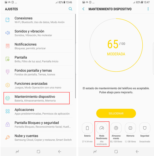 S8 Modos Rendimiento 01