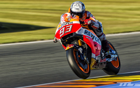 Marquez Honda Test Valencia 2017