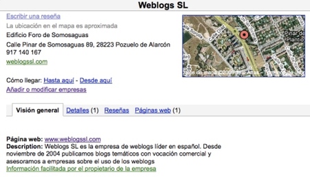 Información Weblogssl