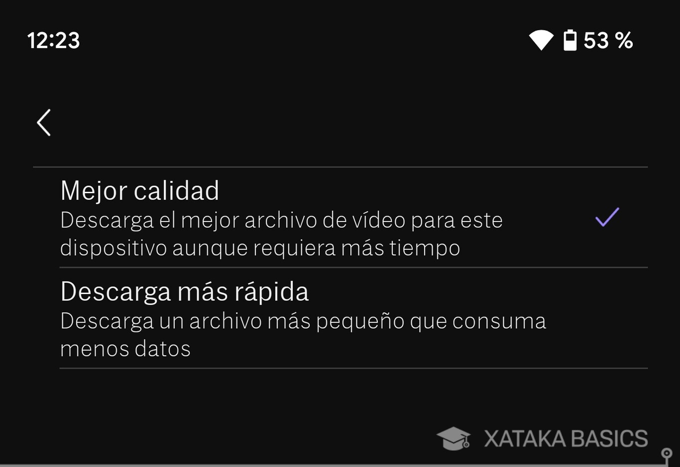 Cómo configurar la calidad de las descargas de HBO Max en tu móvil