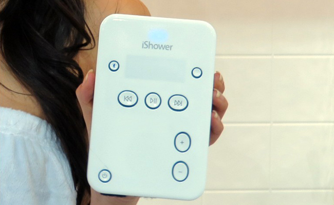 iShower, para escuchar música en la ducha