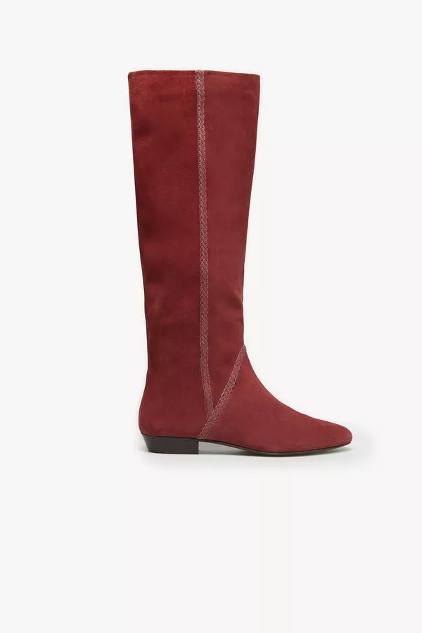 Aurelia Botas altas en serraje