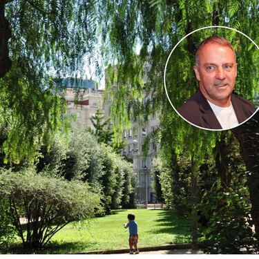 Así es el barrio donde vive Hansi Flick en Barcelona: jardines elegantes, casas modernistas y una obra de Gaudí