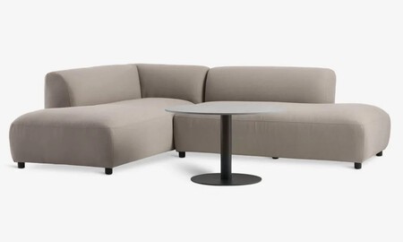 Sofá de exterior y mesa auxiliar JYSK