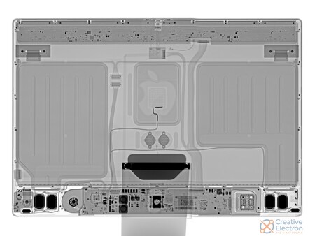 iFixit inicia su despiece del iMac 2021 de 24 pulgadas: rayos X y primer vistazo a su interior