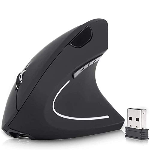 Mouse Inalámbrico Ergonómico Recargable