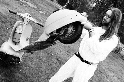Vespa motor delantero