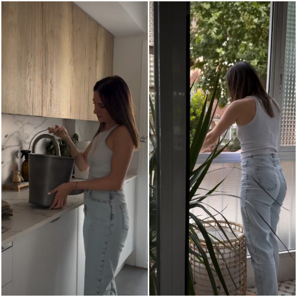 Alejandra, experta en limpieza: «Ni se te ocurra meter las bayetas sucias a la lavadora, ya las hiervo con jabón natural y zumo de limón»