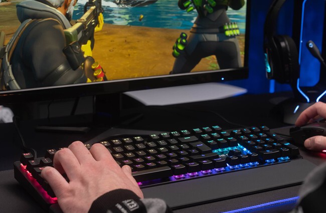 Oferta teclado gaming en Amazon