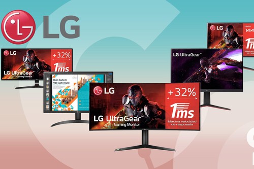 7 monitores gaming más uno de trabajo de LG que puedes encontrar en oferta esta semana en Amazon