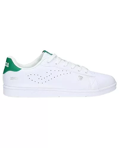 Joma Classic Men, Zapatillas Hombre, Blanco/Verde, 41 EU