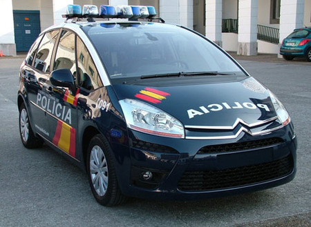 Citroen C4 Picasso policial