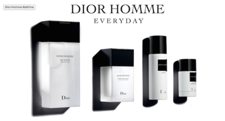 Dior Homme y su suntuosa línea de baño