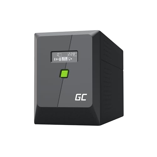 Green Cell PowerProof SAI UPS 2000VA/1200W con Pantalla LCD