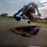 Mario Kart en la vida real, o el mejor adelantamiento que habrás visto jamás 