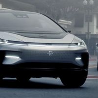 ¡Hola, Tesla! El Faraday Future FF91 se deja ver por primera vez en carretera