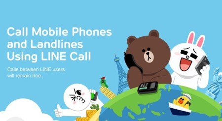 Line ya permite llamar a fijos y móviles, pero solo desde Android