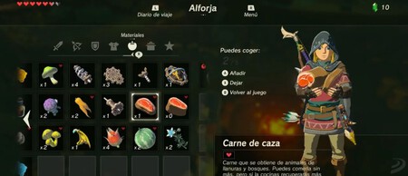 Comida Botw