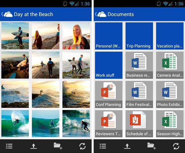 Skydrive Android