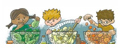Frutas y hortalizas en la dieta infantil