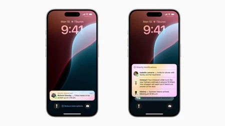 Apple Intelligence による優先通知