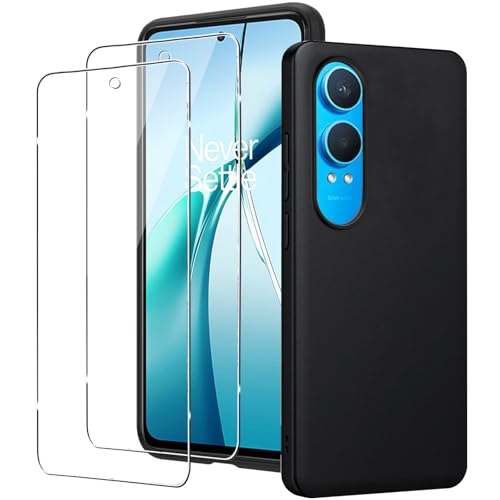 KUSINHOKA Funda para Oneplus Nord CE 4 Lite + [2 Pack] Cristal Templado