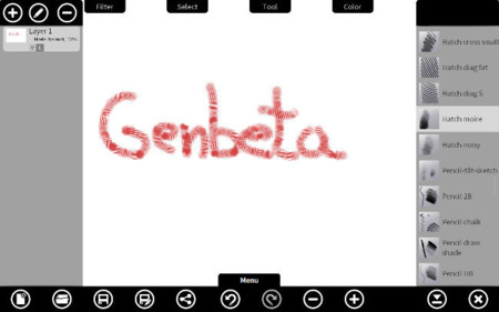 Krita Sketch, la versión optimizada para tabletas de Krita