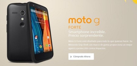 El Moto G Forte solo era un pack que incluye una funda resistente a golpes y caídas