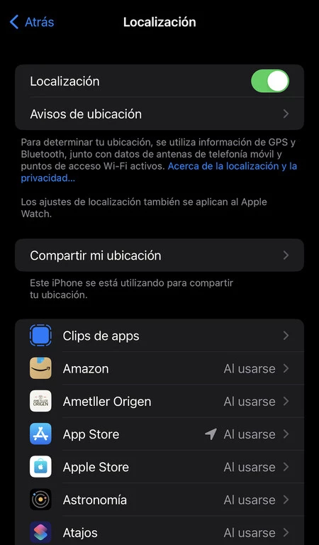 位置情報アプリケーション iPhone 3