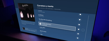 Esta es la opción que he descubierto en mi Smart TV y que uso para tener la pantalla apagada y cuidar el panel mientras uso Spotify 