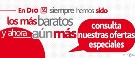 Supermercados Dia se sube al tren de las rebajas