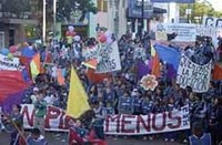 Argentina: marcha de niños contra la desnutrición infantil