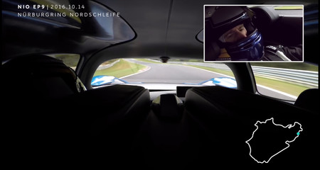 Así fue la vuelta récord completa del NIO EP9 en Nürburgring Nordschleife, en vídeo