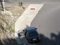 Pillan al coche oficial del Presidente de Extremadura a 170 kilómetros por hora