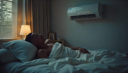 Aire acondicionado en la habitación