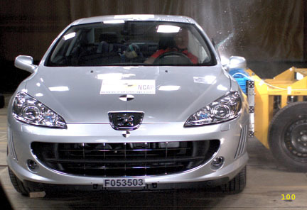 Peugeot 407 Coupe - EuroNCAP