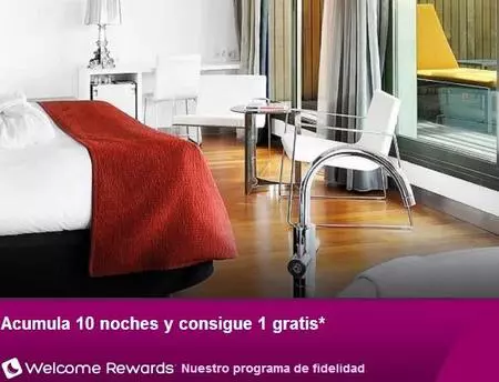Hoteles.com te regala una noche gratis por cada diez reservas que acumules 