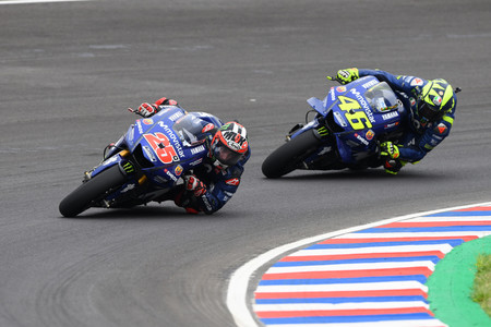 Valentino Rossi Maverick Vinales Motogp