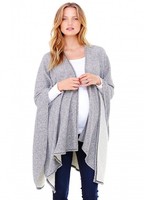 Moda premamá Otoño-Invierno 2014/2015: ponchos para embarazadas