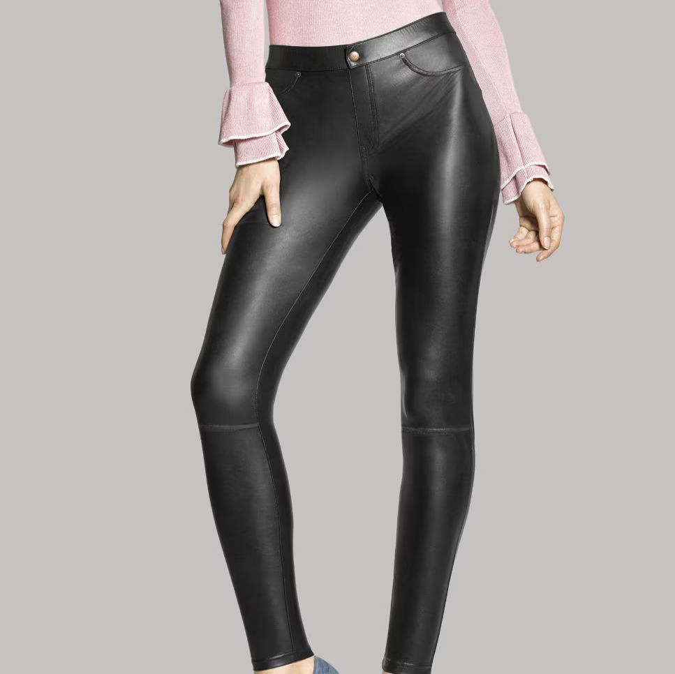 Hue
Leggin de mujer tobillero efecto cuero