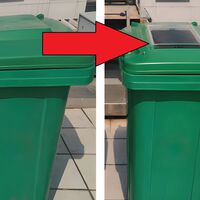 Este accesorio para el cubo de basura promete acabar con los malos olores usando la luz solar: así funciona 