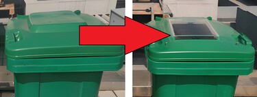 Este accesorio para el cubo de basura promete acabar con los malos olores usando la luz solar: así funciona 