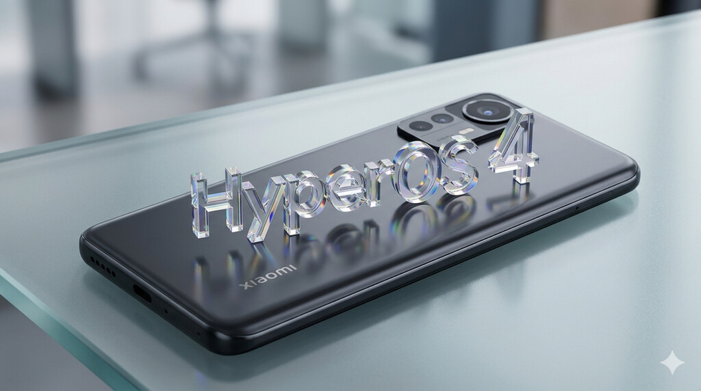 La nueva estética a lo Liquid Glass de Apple que veremos en HyperOS 4: iconos transparentes y el estilo del 'vidrio líquido' por todas partes