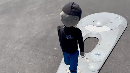 Tesla Dummie Atropello