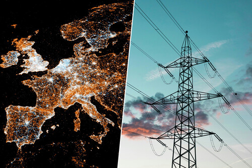 Europa y red eléctrica