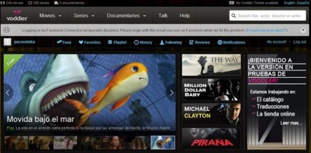 Voddler lanza un servicio de descargas para las películas en alquiler