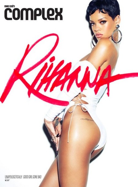 Rihanna y sus septillizas jamonas enseñan cacha en la revista Complex