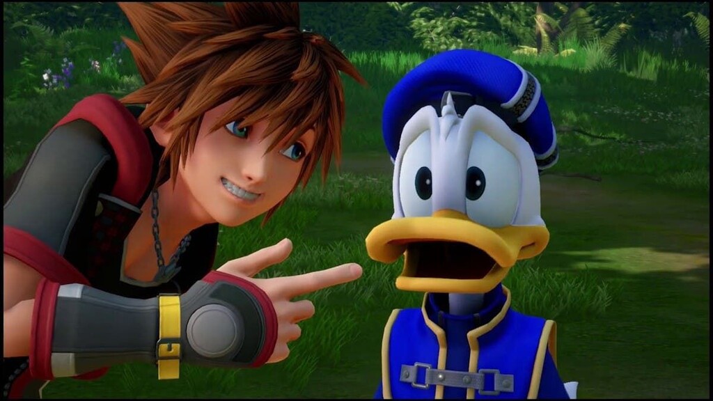 Esta representación de Kingdom Hearts en los G4 Game Awards de 2003, demuestra que la franquicia no funcionaría en la vida real Esta representación de Kingdom Hearts en los G4 Game Awards de 2003, demuestra que la franquicia no funcionaría en la vida real