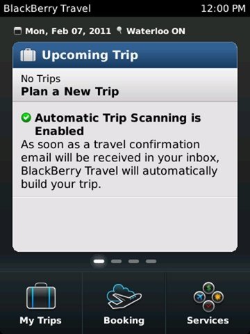 BlackBerry Travel, todo lo que debes saber sobre tus viajes en un sólo programa